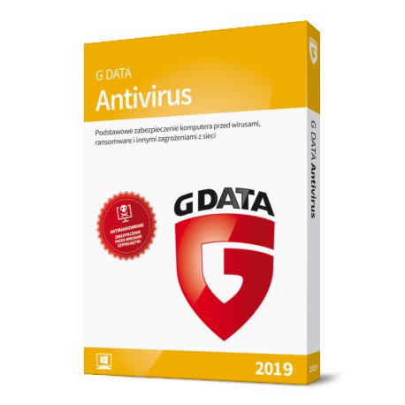 GDATA AntiVirus OEM 1PC 1 ROK - karta klucza