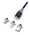 Kabel magnetyczny Msonic MLU651 3w1 Mircro USB/USB